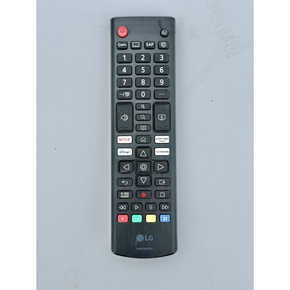 GENUINE ORIGINAL LG TV REMOTE CONTROL USED AKB76037601